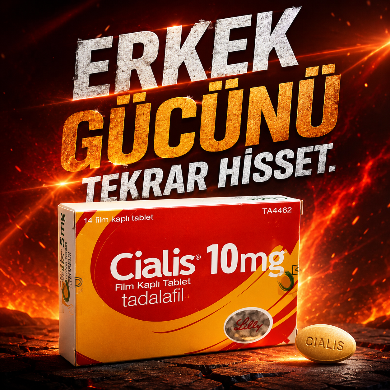 Cialis 10mg 16'lı Tablet : 2 Saat DİMDİK